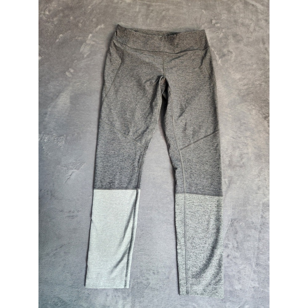 Outdoor Voices Women's M Dipped Ankle Leggings Color Block Mid Rise Medium Yoga